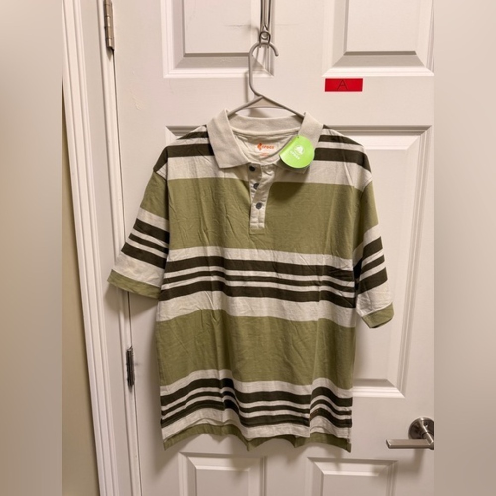 Mens Crocs Polo Shirt NWT